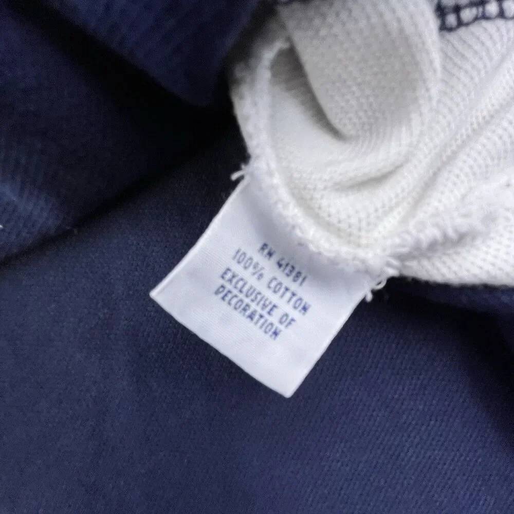 Polo Ralph Lauren Polo Shirt XL Navy Blue Cookie Crest Patch Custom Fit Preppy